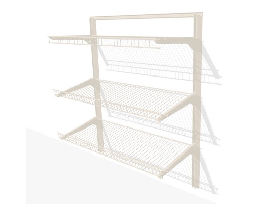 Обувница сетчатая в прихожую